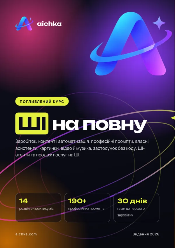 Обкладинка книги «ШІ на повну»